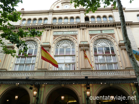 Teatro del Liceo, Barcelona.